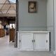 Vintage sideboard with sliding doors (renovated)