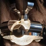 Italian chrome chandelier Space Art 70