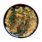 Marbled artisanal ceramic dish from Spain