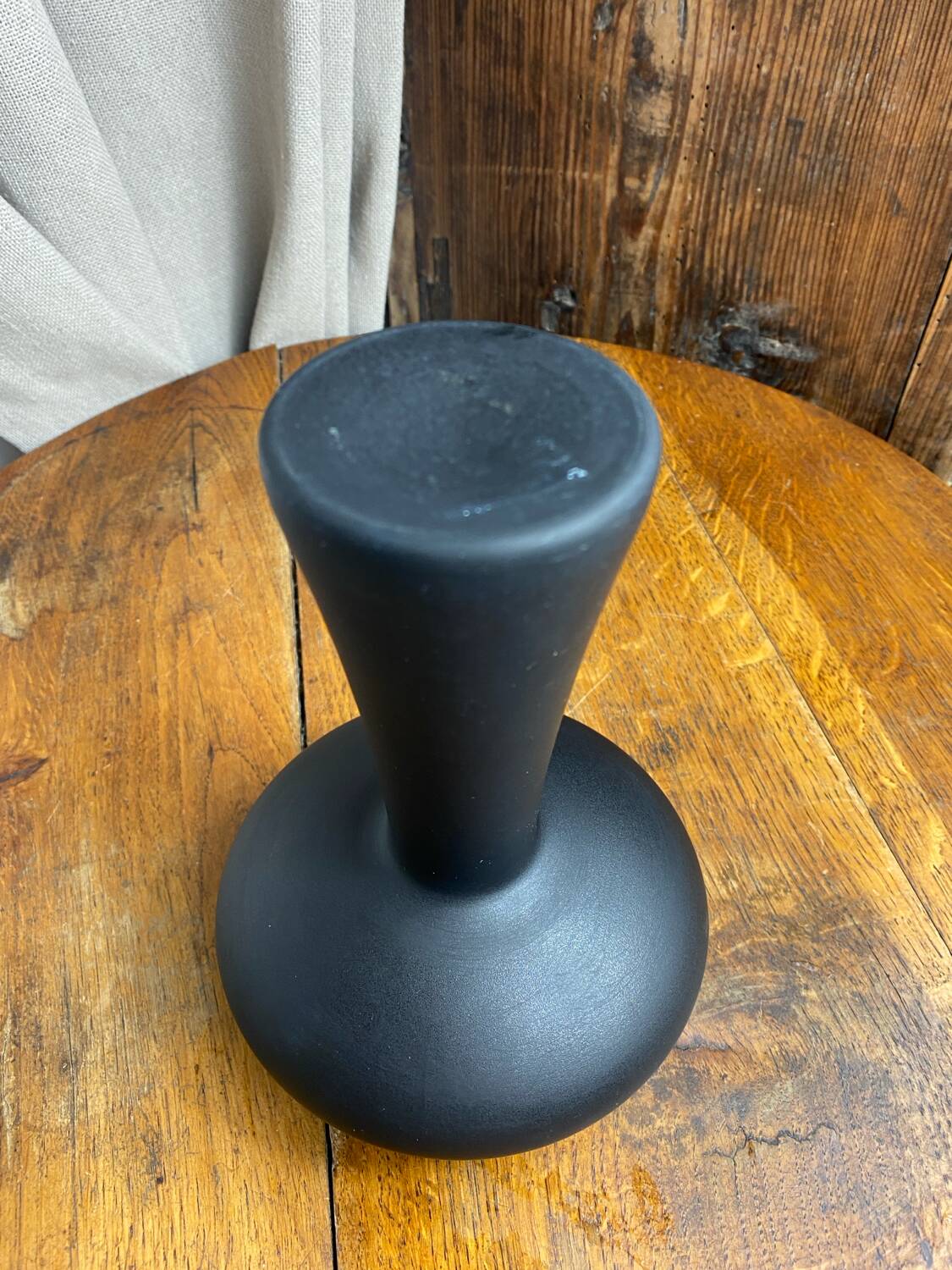 Minimalist glass vase