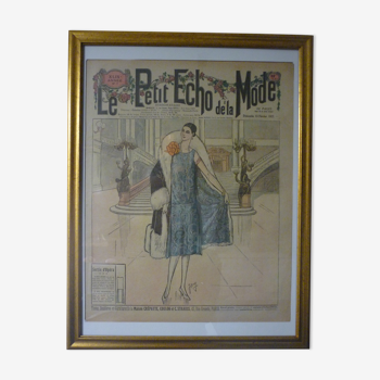 Framed cover "The little echo of fashion"