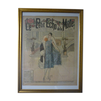 Couverture encadrée "Le petit écho de la mode"