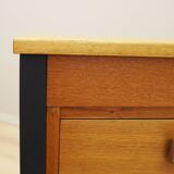 Ash desk, Danish design, 1970s, manufacturer: Domino Møbler