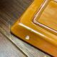 3 glazed ceramic dishes