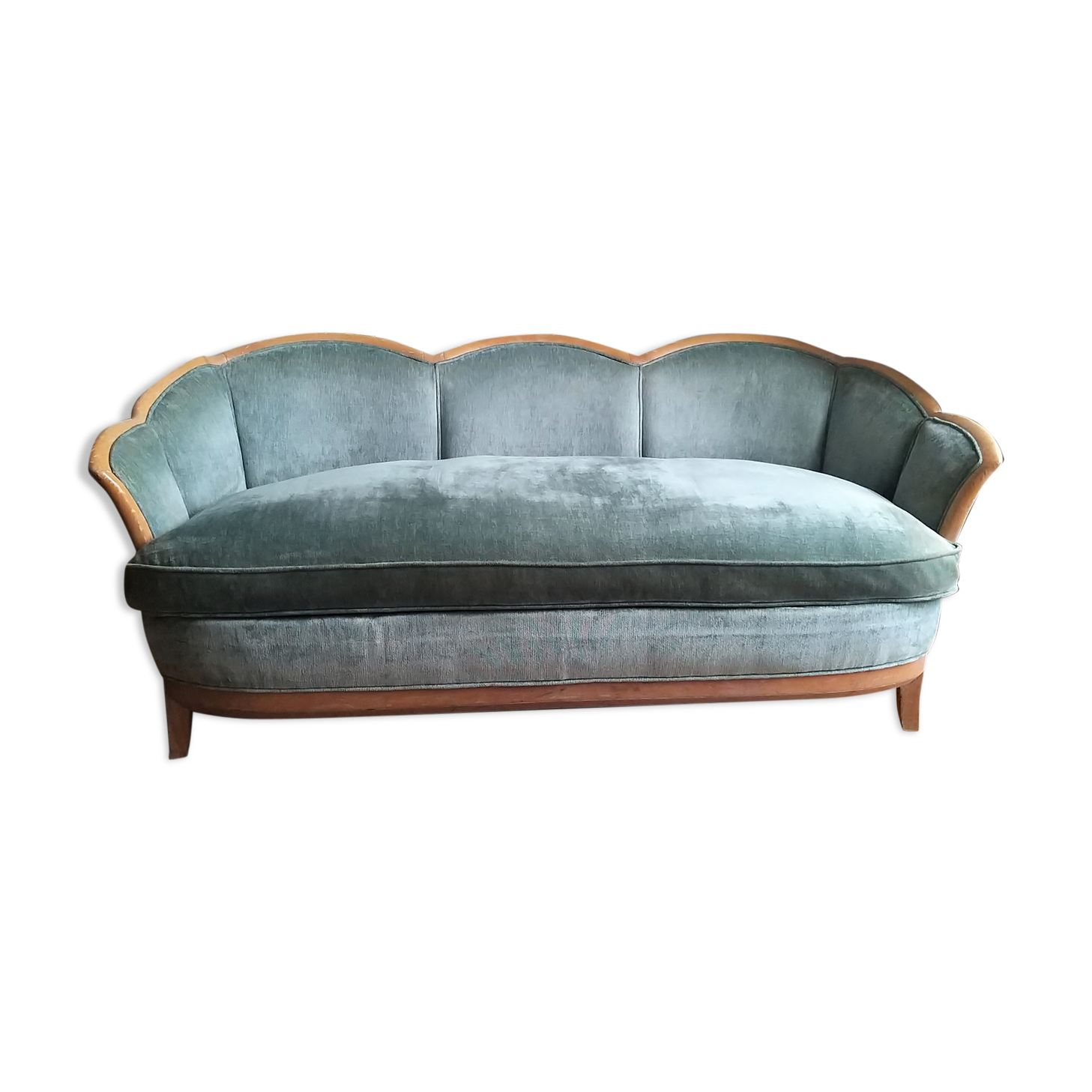Vintage Art Deco style sofa design Rosello in Paris