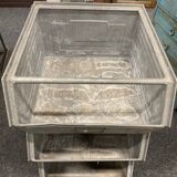 lot of 3 galvanized industrial cassier schafer kasten