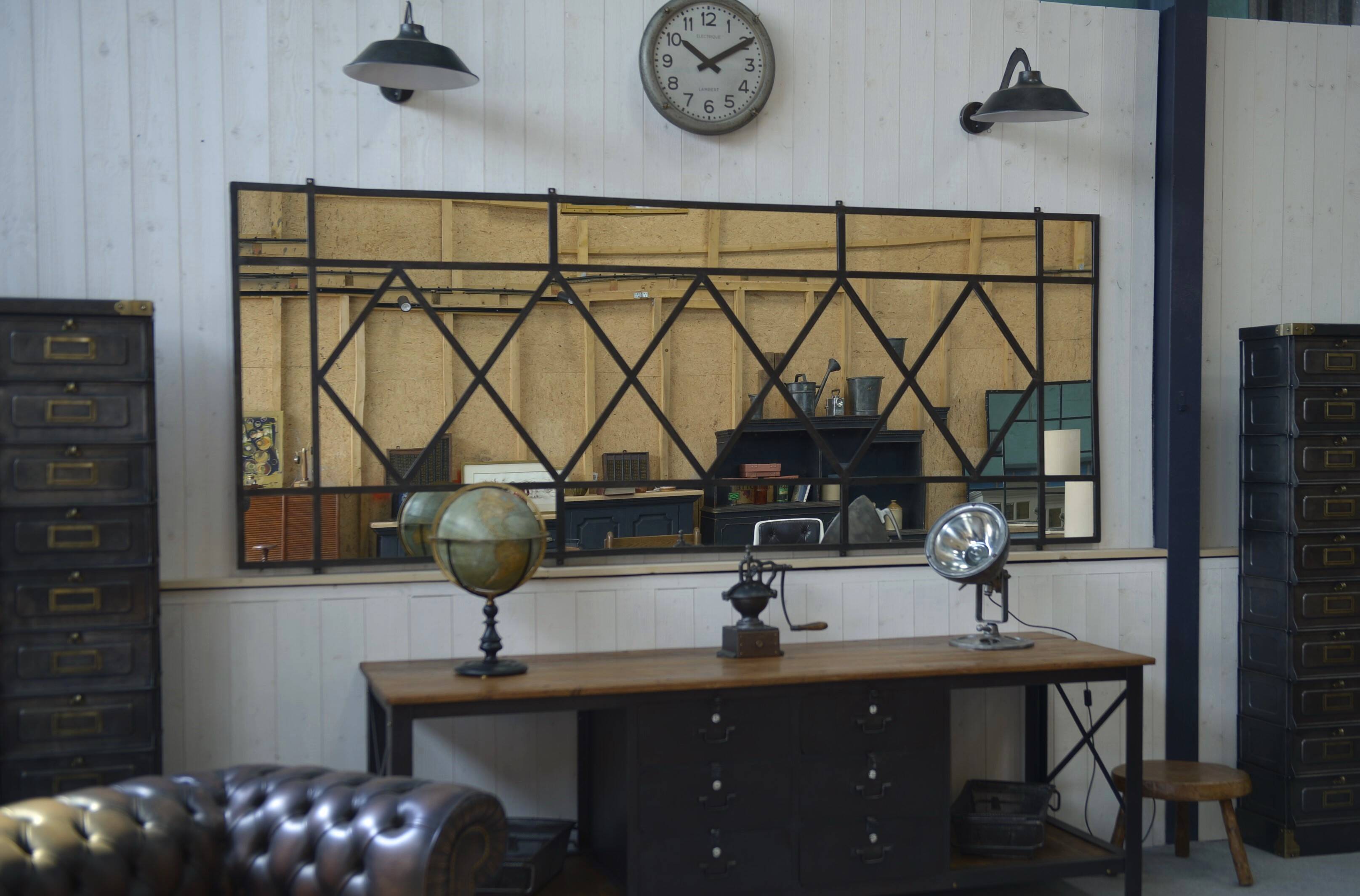 Large industrial mirror from the 1960s.