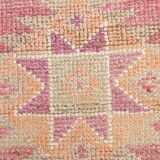 3x10 Rug For Kitchen Pink Turkish Runner Rug, 86x321Cm SK 18318