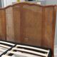 Louis XV style double cane basket bed, mid-20th century