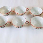 Japanese porcelain tea service at the end of the 19th century