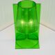 Lampe de table en polycarbonate transparent vert par Ferruccio Laviani pour Kartell, 2003.