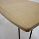 1960s Oak coffee table on hairpin legs