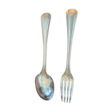 Couverts de baptême Christofle