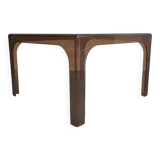 Smoked plexiglass side table