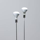 Pair of notti floor lamps by gigi and pepe tanzi, 1970s