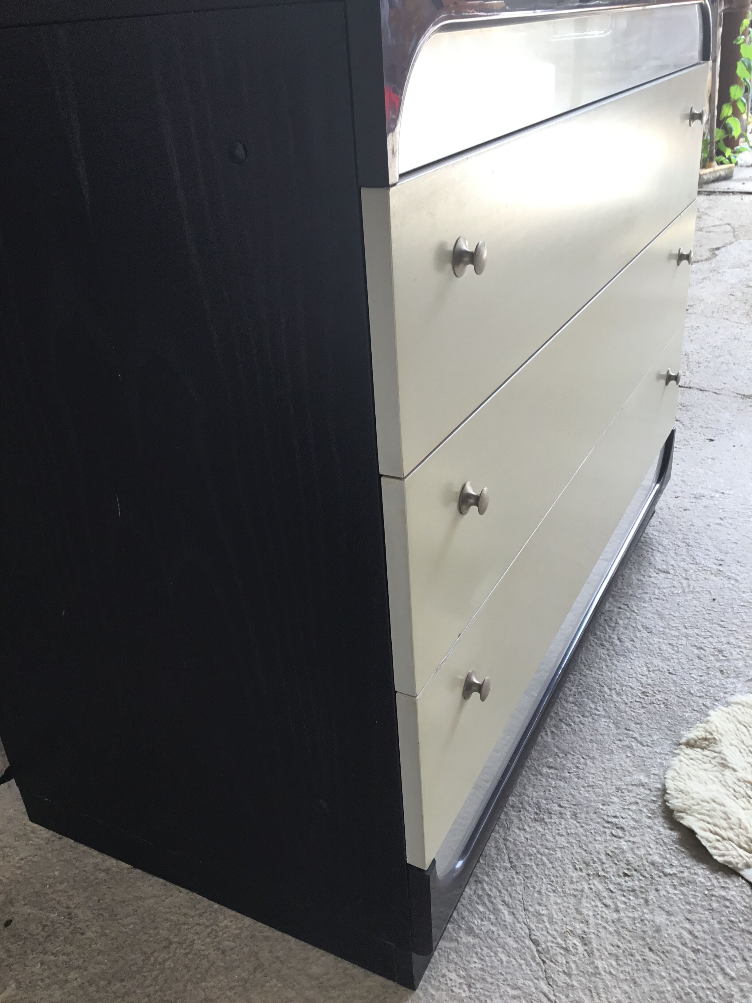 Gamma chest of drawers 3 drawers - space age 1980