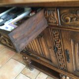 Vintage Henri II sideboard purchased in Drouot in 2000