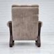 Années 1970, chaise longue danoise, très bon état d'origine, velours côtelé.