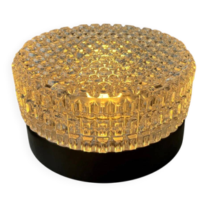 Plafonnier en verre à - motifs