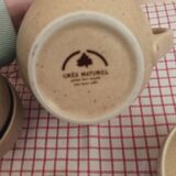 Natural stoneware set