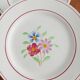 Set of 6 Ceranord dessert plates, Bettina model