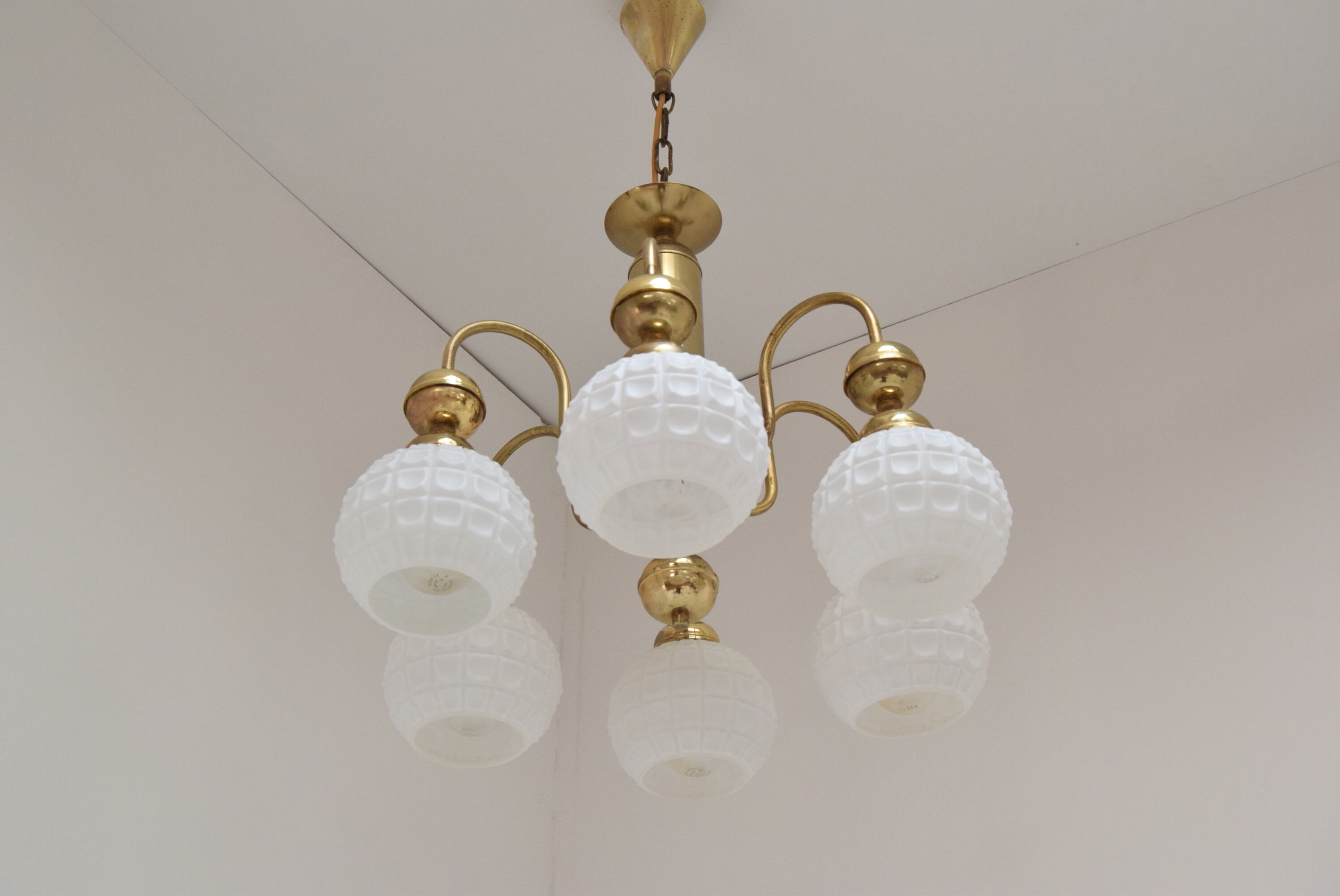 Mid-century Chandelier by  Kamenicky Senov,1960's.