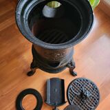 Cast iron wood stove