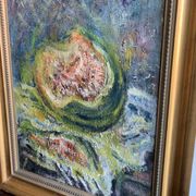 Vintage oil painting