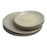 Petite assiette creuse en grès