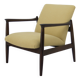 1960s edmund homa model gfm 64 beech armchair, restored