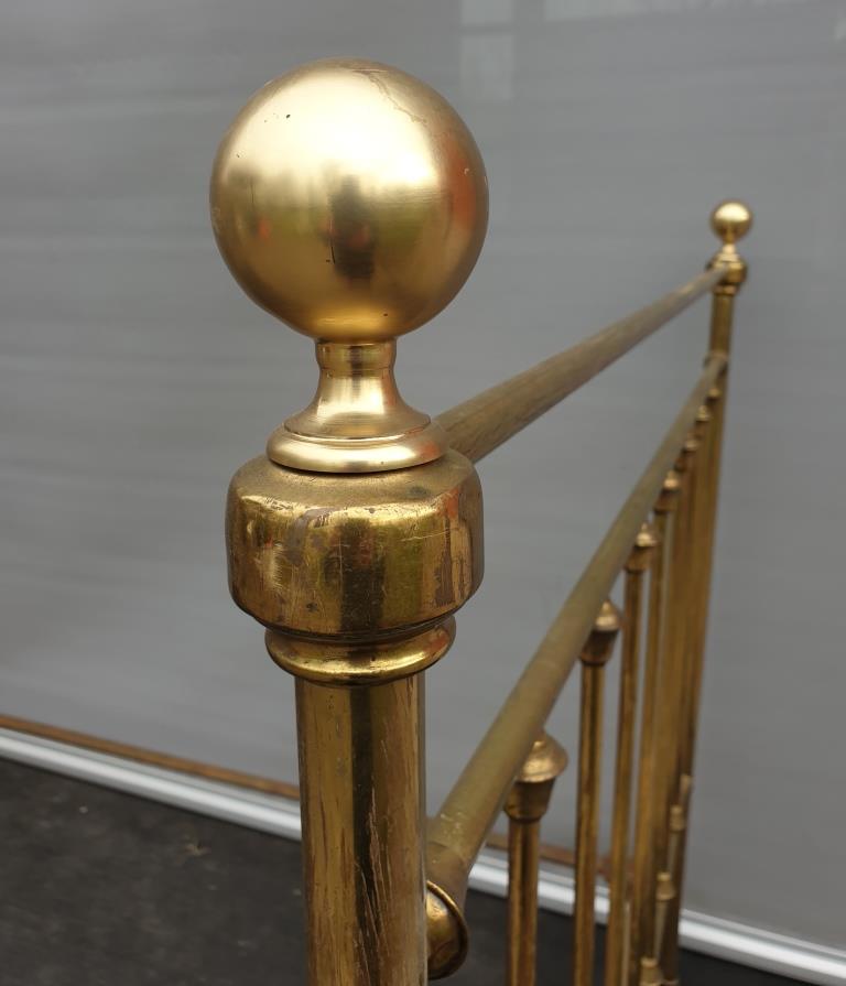 1920s brass bed