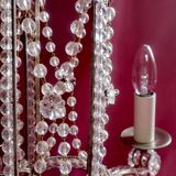 Luminaire lustre cristal vintage ancien luxe de la lustrerie mathieu france