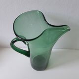 Vintage glass pitcher
