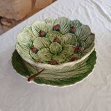 Flat slushie set and strawberry drainer