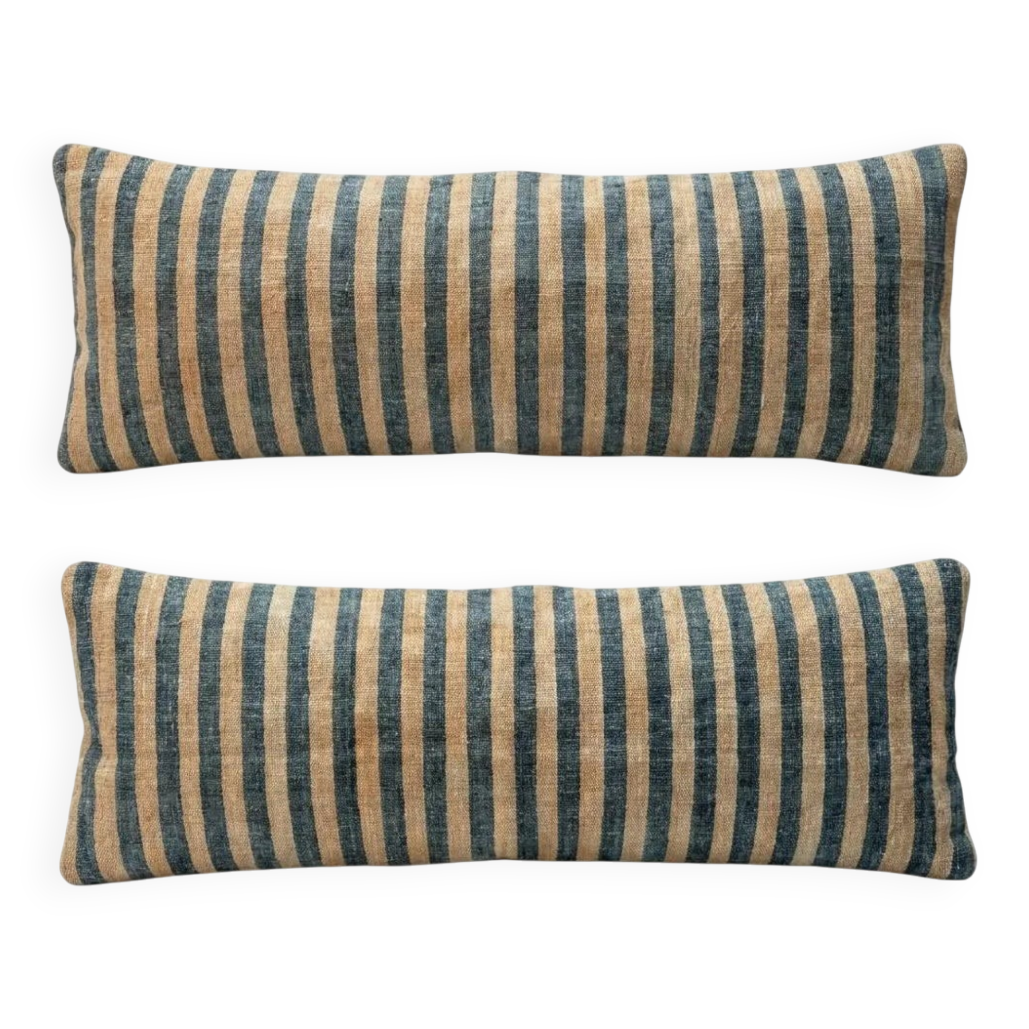 Set of 2 vintage kilim cushion covers 41x119 cm