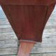 Wall-mounted writing table in cherry wood. retractable.