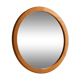 Beech framed mirror by Aksel Kjersgaard