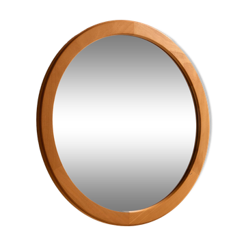 Miroir encadré en hêtre par Aksel Kjersgaard