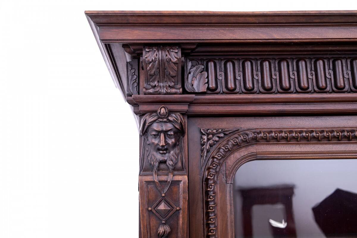 Carved sideboard, France, ca. 1880.