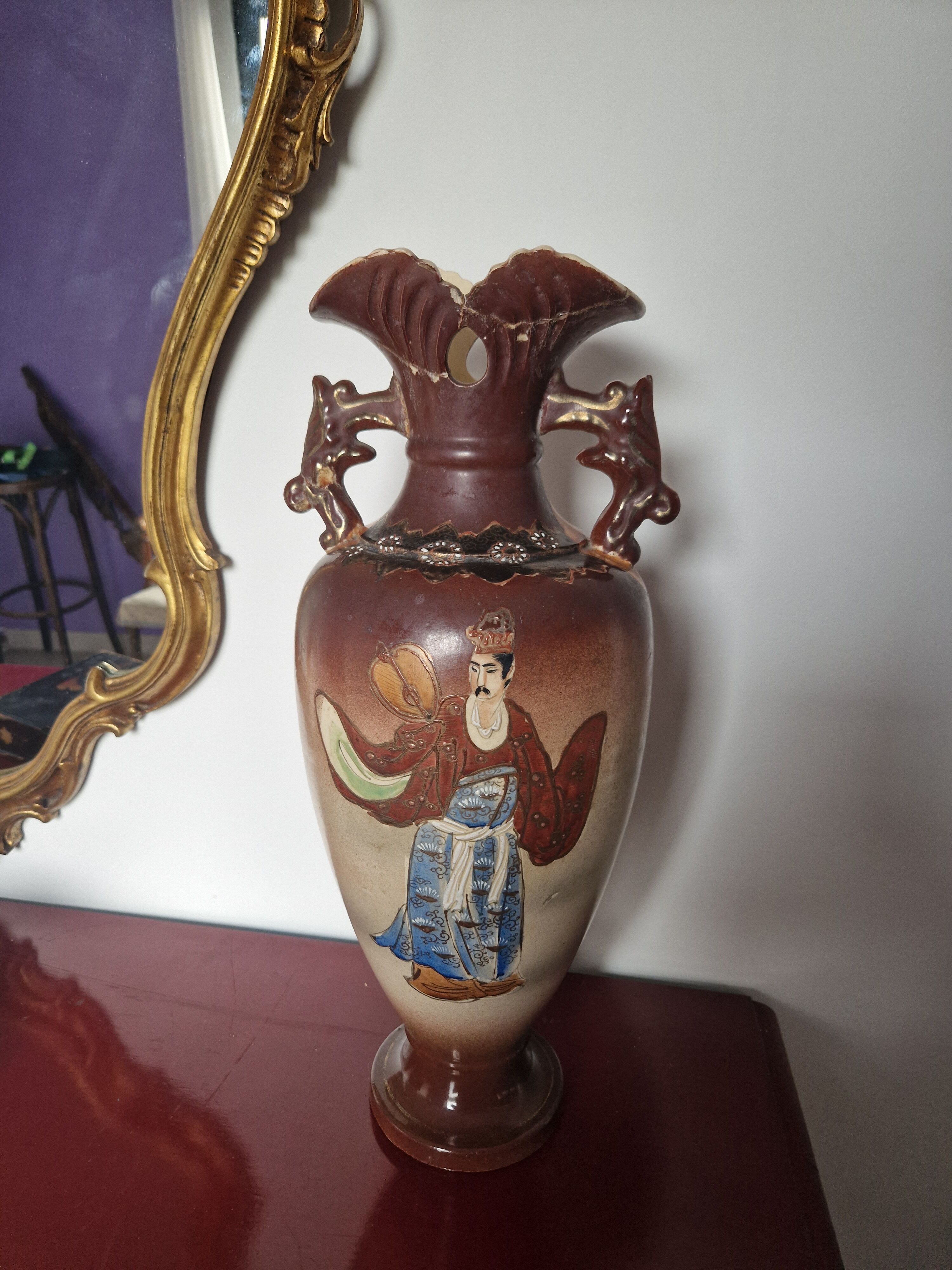 Satsuma vase early twentieth century
