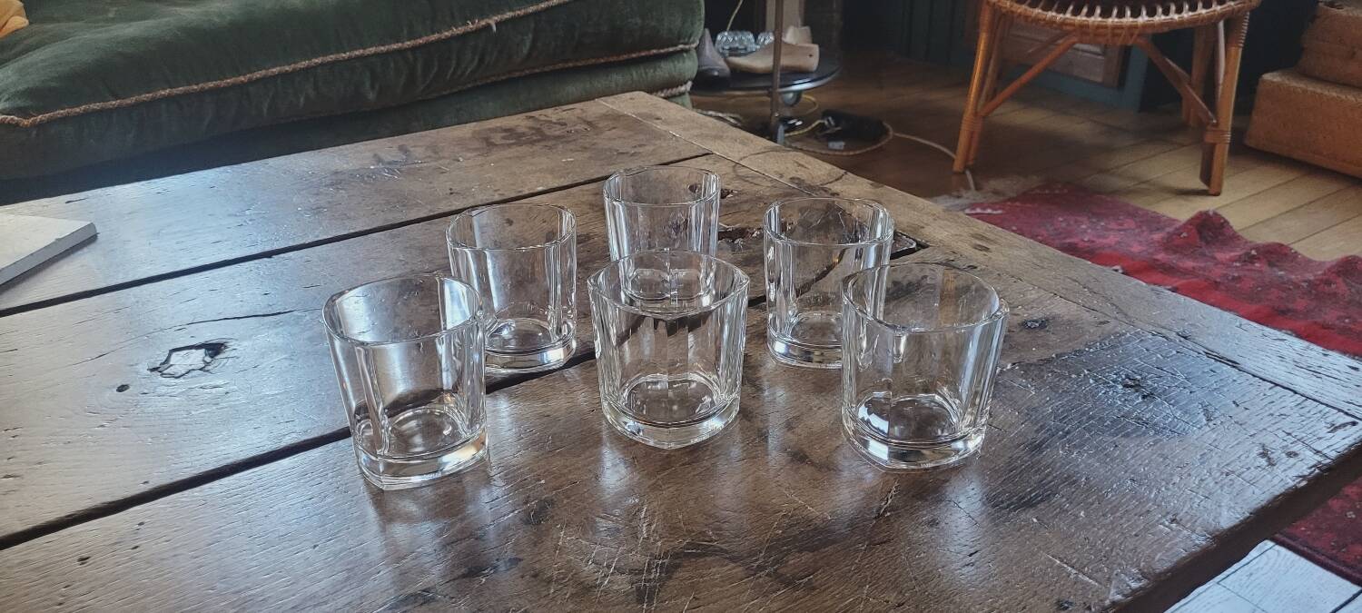 80's whiskey glasses