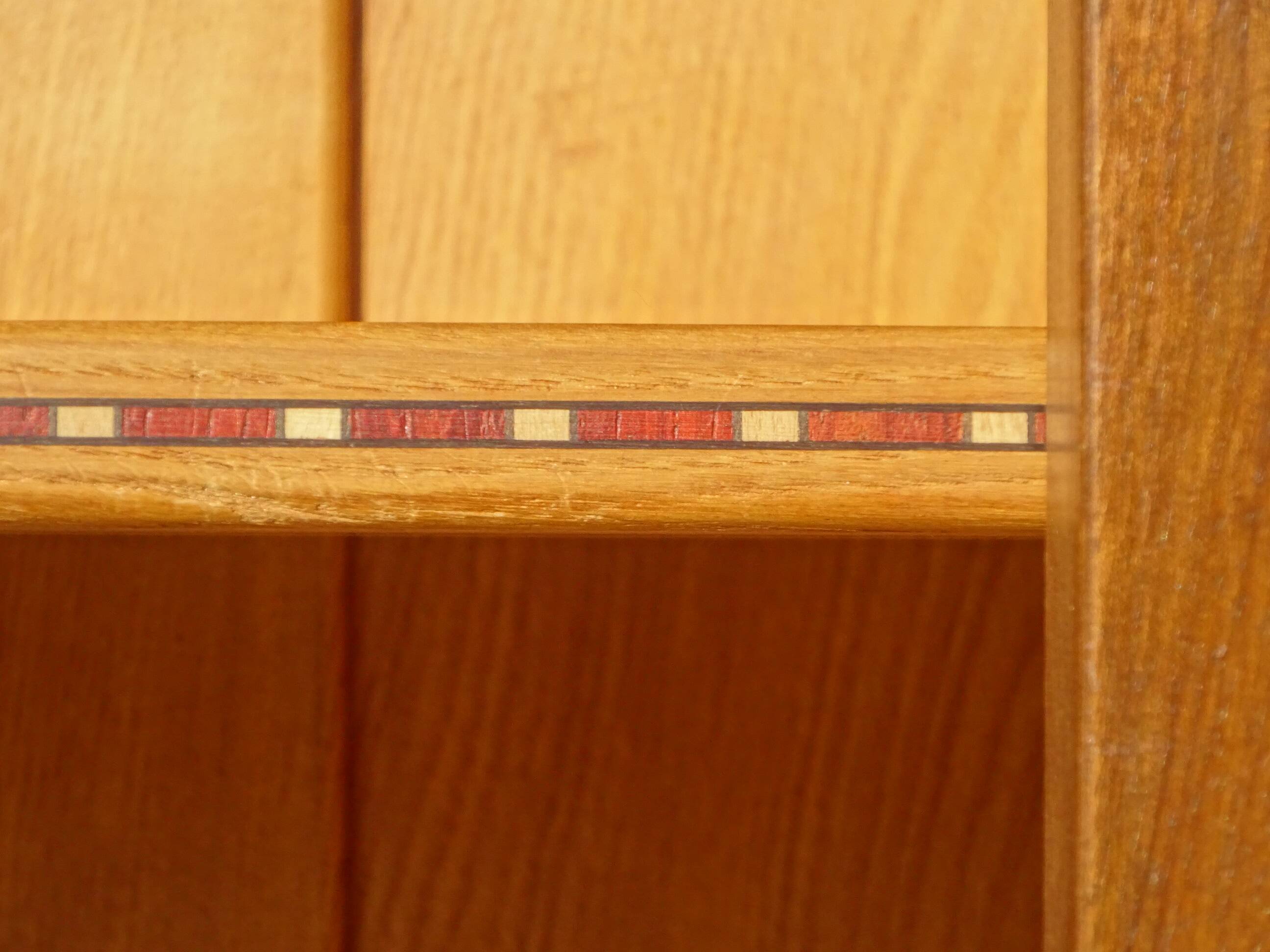 Walnut wardrobe in Louis XV style