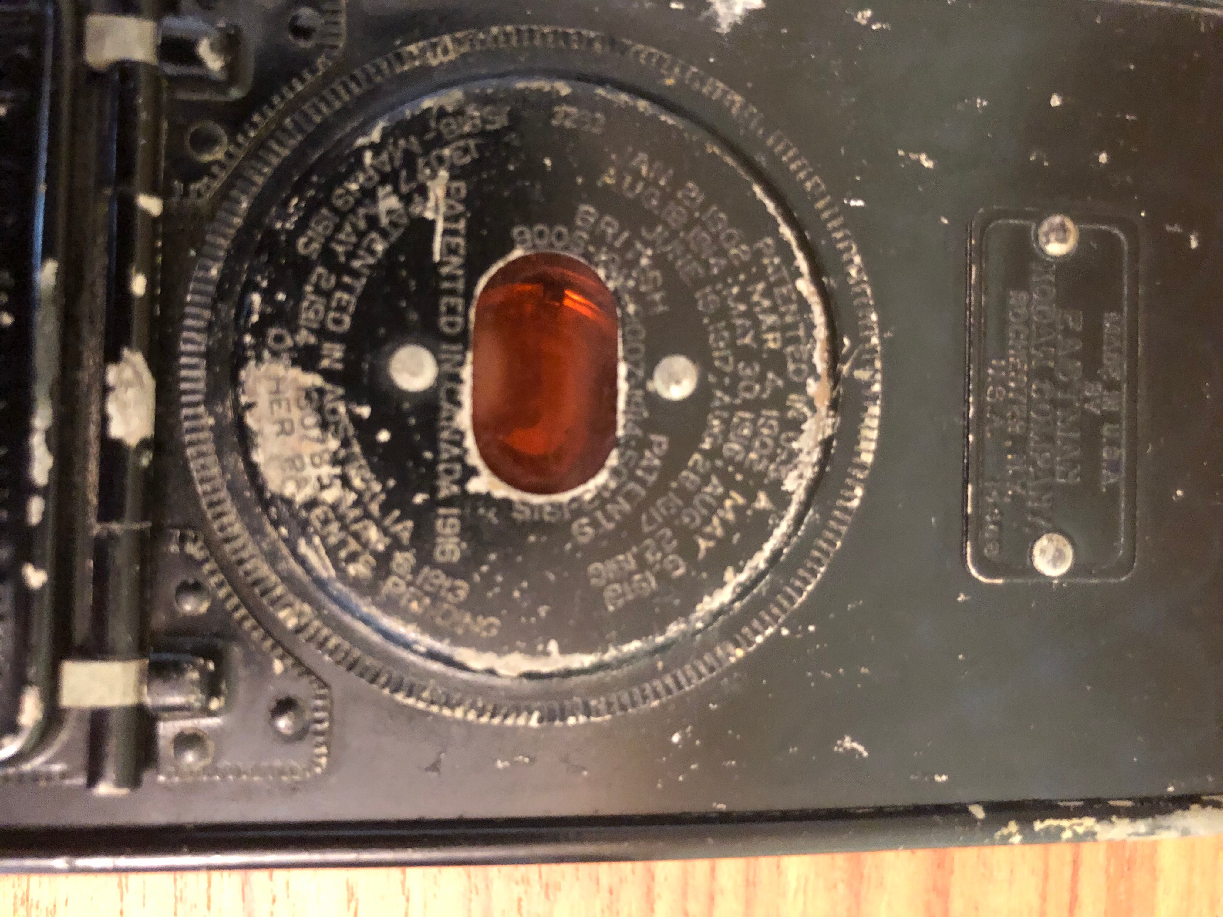 Kodak ball 1913 bellows camera