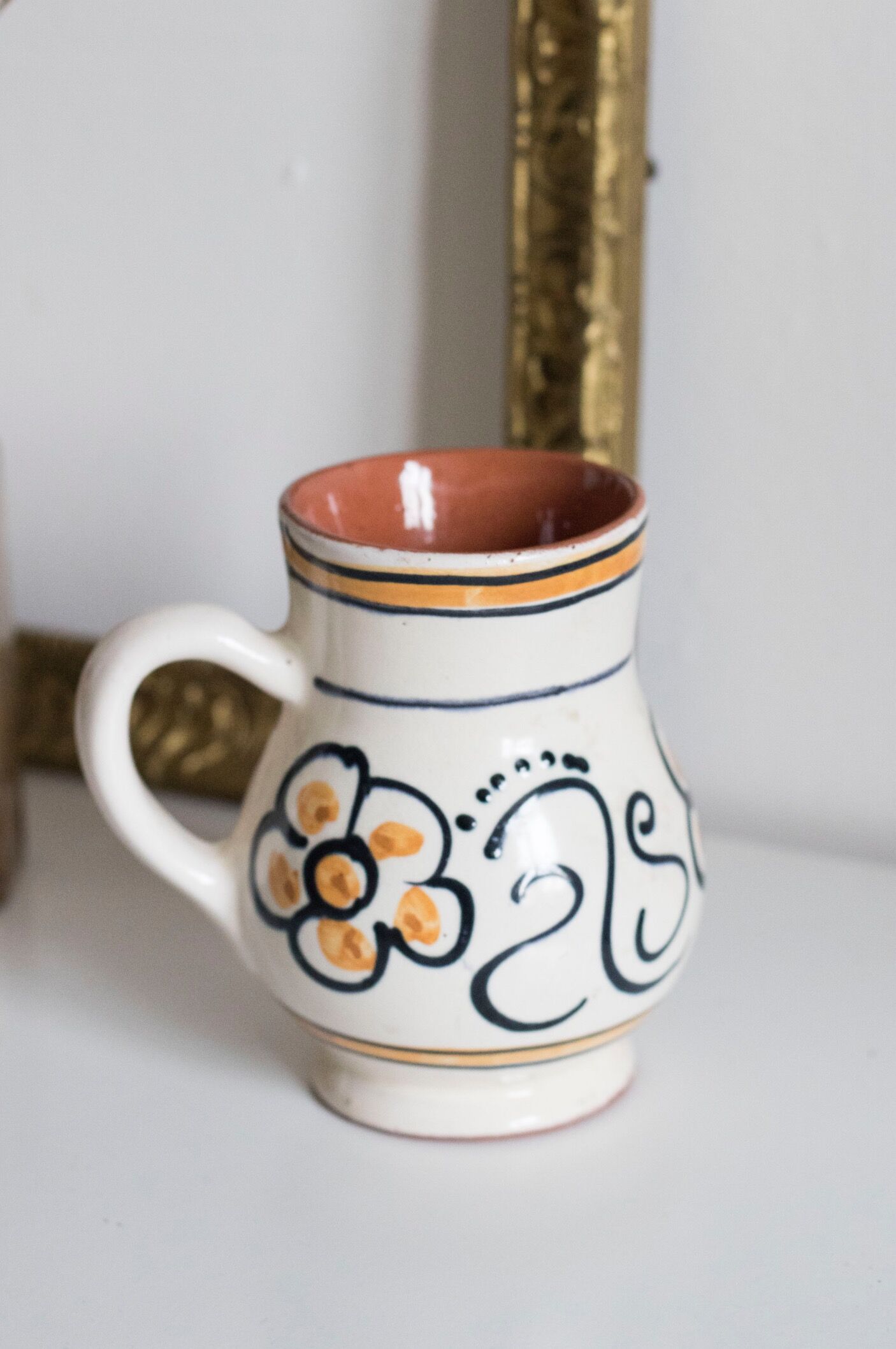 Pitcher - antique ceramic vase