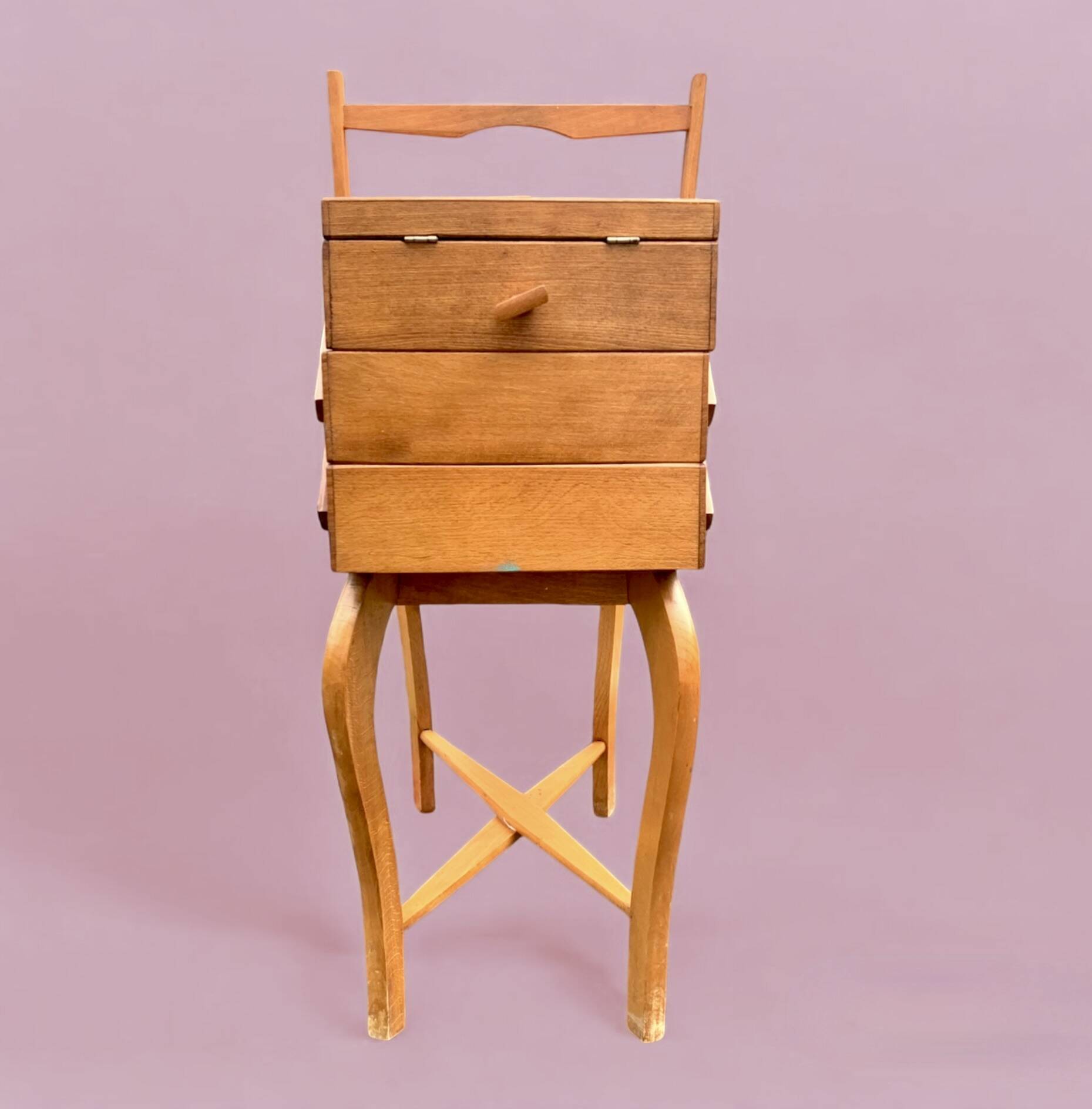 Vintage wooden worker