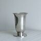 Silver-plated tulip vase