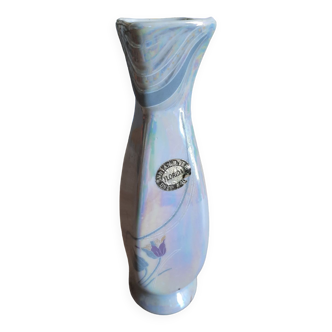 Vase irisé