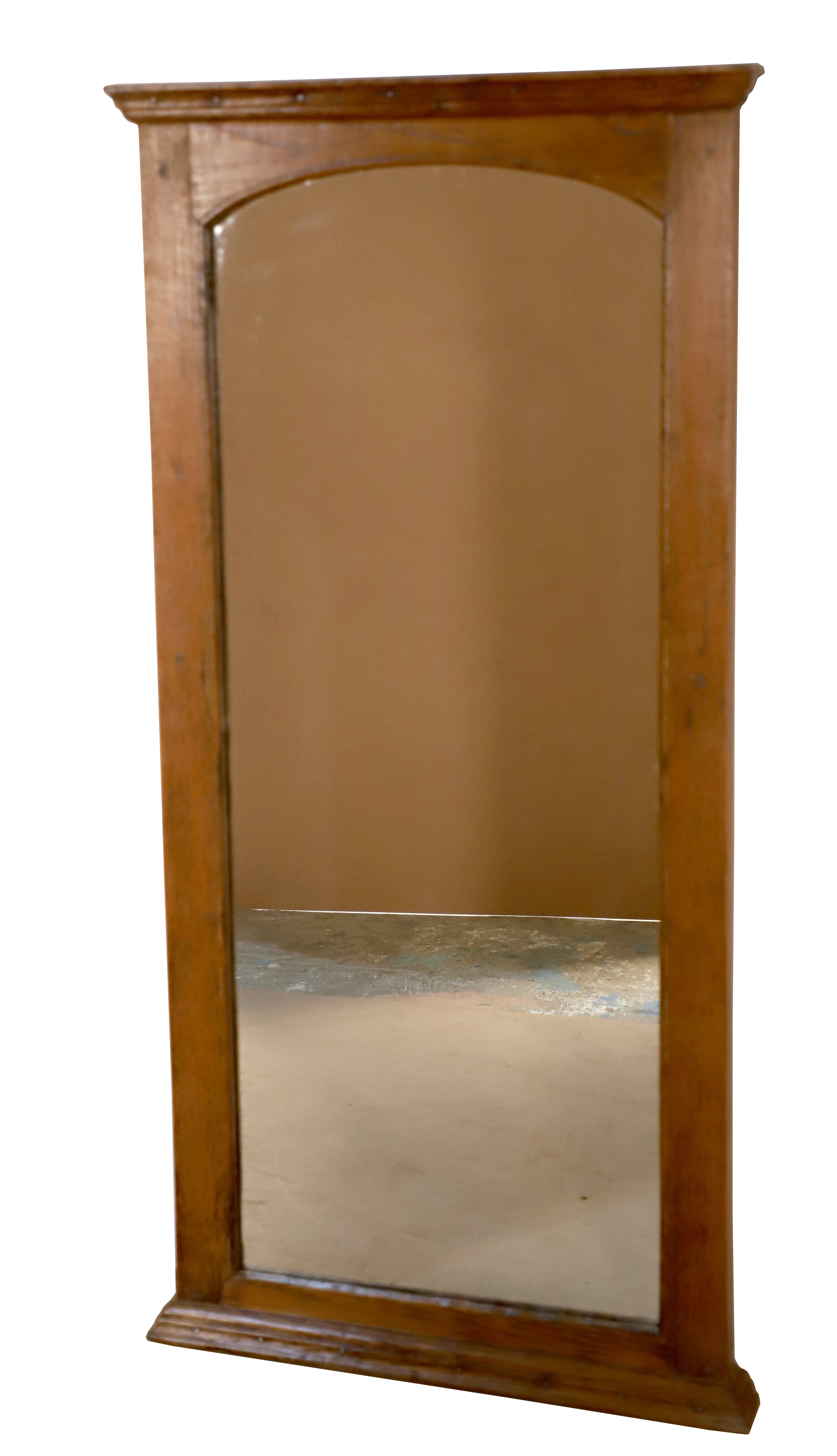 Natural Burmese teak mirror