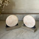 Pair of Art Deco marble and onyx bookends