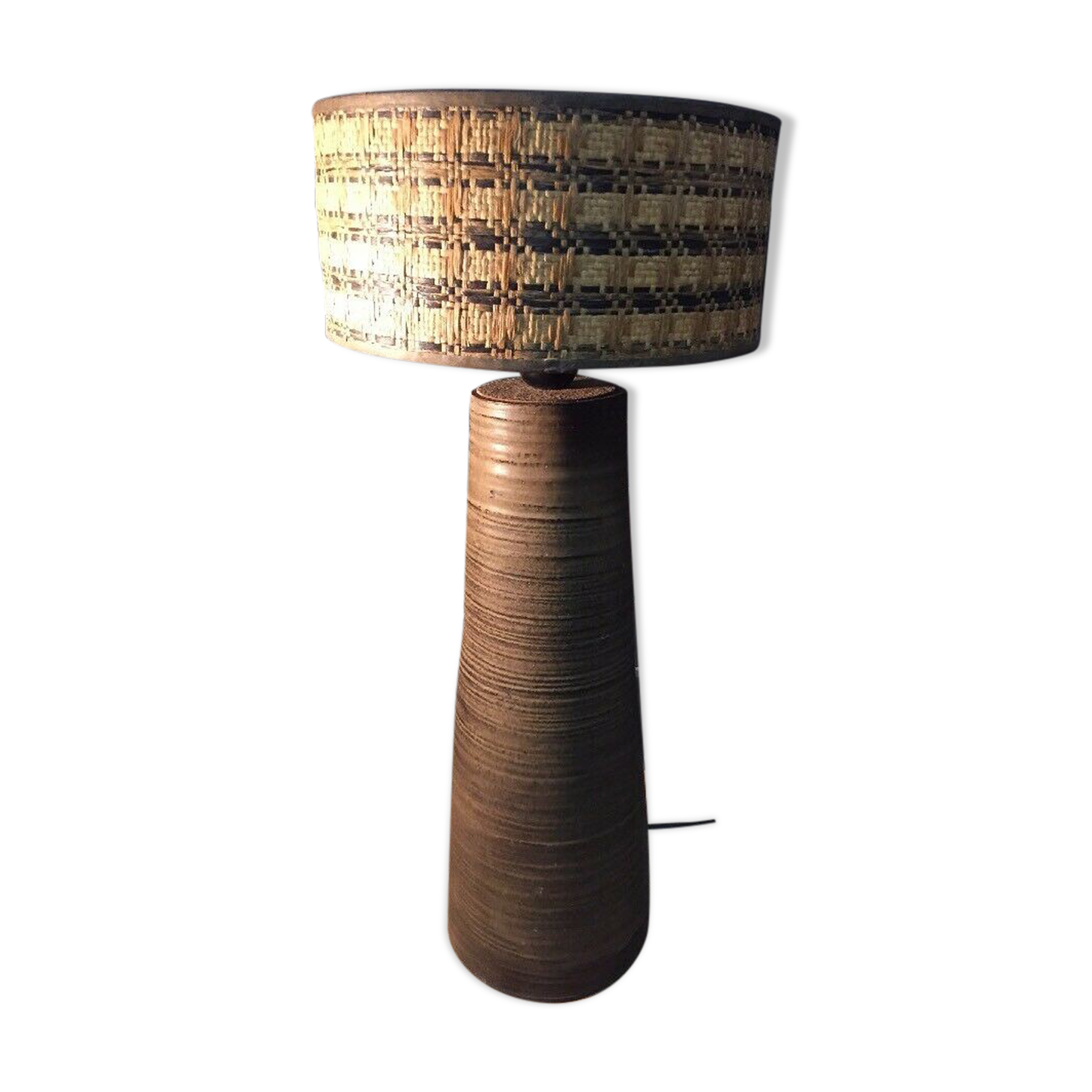 Lampe en céramique de Dour Thérèse Bataille